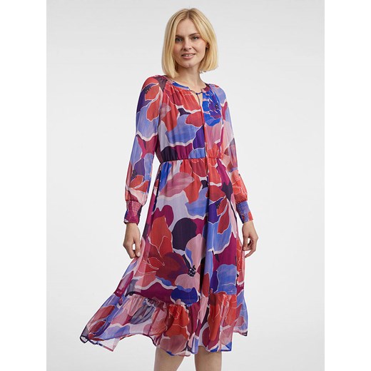 orsay Sukienka w kolorze czerwono-niebieskim 34 okazja Limango Polska