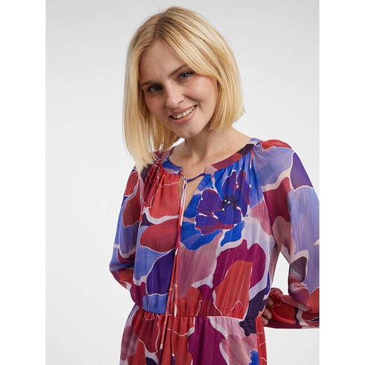 orsay Sukienka w kolorze czerwono-niebieskim 34 okazja Limango Polska