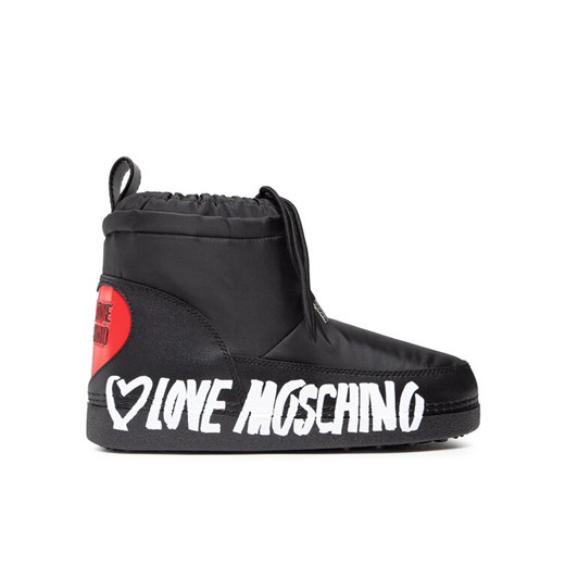 Śniegowce LOVE MOSCHINO JA24202G1FISJ000 Czarny Love Moschino 37_38 eobuwie.pl