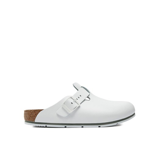 Klapki Birkenstock Boston Pro Le 1025992 Biały ze sklepu eobuwie.pl w kategorii Klapki męskie - zdjęcie 184032644