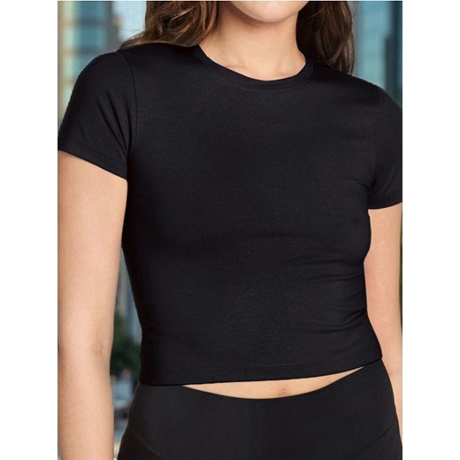 Sinsay - Crop top - czarny ze sklepu Sinsay w kategorii Bluzki damskie - zdjęcie 184033133