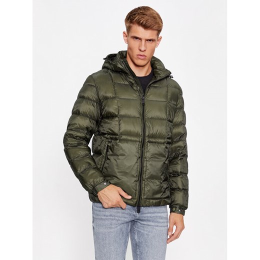 Guess Kurtka zimowa M3BL36 WF4F0 Zielony Regular Fit ze sklepu MODIVO w kategorii Kurtki męskie - zdjęcie 184034012
