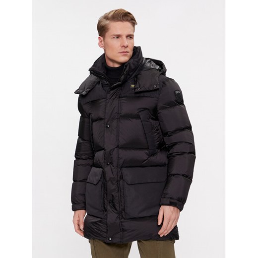 Blauer Kurtka zimowa 23WBLUK03009 Czarny Regular Fit ze sklepu MODIVO w kategorii Kurtki męskie - zdjęcie 184034041