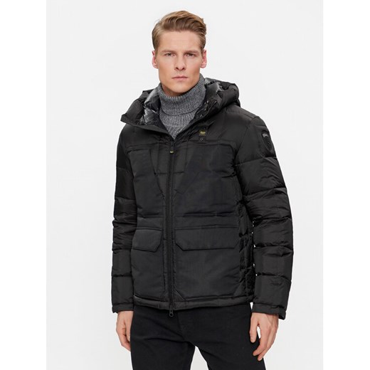 Blauer Kurtka zimowa 23WBLUC03008 Czarny Regular Fit ze sklepu MODIVO w kategorii Kurtki męskie - zdjęcie 184034070