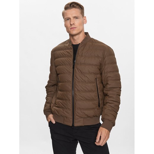 BOSS Kurtka przejściowa Caradoc 50493693 Brązowy Regular Fit ze sklepu MODIVO w kategorii Kurtki męskie - zdjęcie 184034461