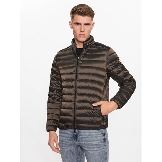 Guess Kurtka przejściowa M1RL47 WDQ50 Brązowy Comfort Fit ze sklepu MODIVO w kategorii Kurtki męskie - zdjęcie 184034464