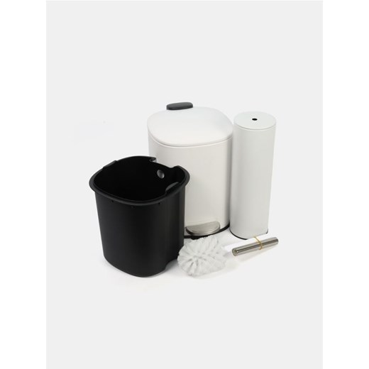 Sinsay - Zestaw łazienkowy 2 pack - biały ze sklepu Sinsay w kategorii Dozowniki do mydła - zdjęcie 184035533