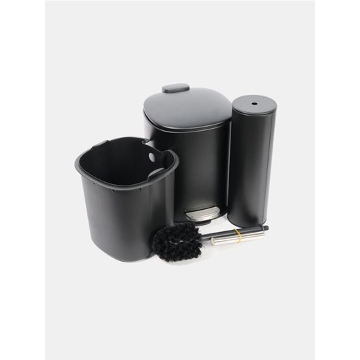 Sinsay - Zestaw łazienkowy 2 pack - czarny ze sklepu Sinsay w kategorii Dozowniki do mydła - zdjęcie 184035534