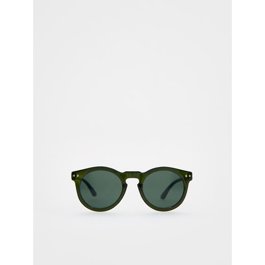 Reserved - Okulary przeciwsłoneczne - ciemnozielony ze sklepu Reserved w kategorii Okulary przeciwsłoneczne męskie - zdjęcie 184036350