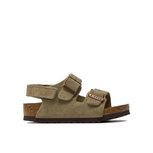 Sandały Birkenstock Milano 1021723 S Brązowy ze sklepu eobuwie.pl w kategorii Sandały dziecięce - zdjęcie 184037761