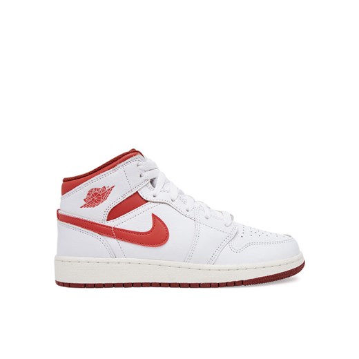 Sneakersy Nike Air Jordan 1 MID SE FJ3464 Biały ze sklepu eobuwie.pl w kategorii Buty sportowe dziecięce - zdjęcie 184037812