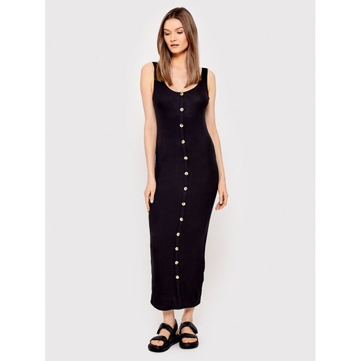 Brave Soul Sukienka codzienna LDRJ-36EMILY Czarny Slim Fit ze sklepu MODIVO w kategorii Sukienki - zdjęcie 184038434