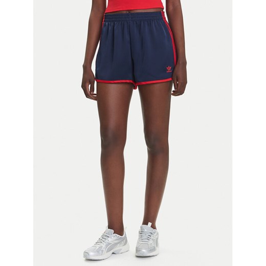 adidas Szorty sportowe adicolor 3-Stripes Sprinter JZ3514 Granatowy Loose Fit ze sklepu MODIVO w kategorii Szorty - zdjęcie 184038572