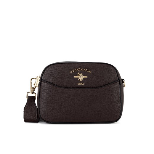 U.S. Polo Assn. Torebka BIUXT6206WVP Brązowy ze sklepu MODIVO w kategorii Listonoszki - zdjęcie 184038573