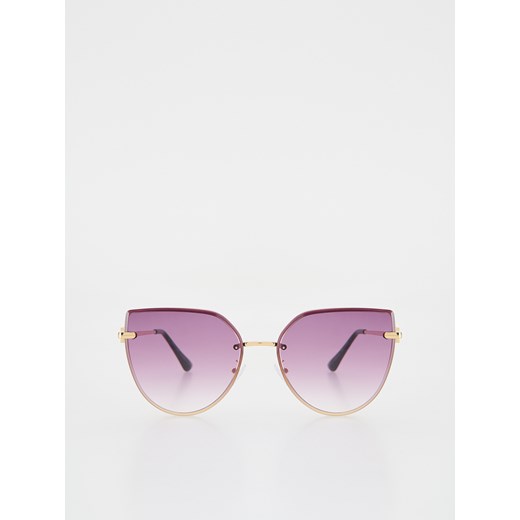 Reserved - Okulary przeciwsłoneczne - ciemnofioletowy ze sklepu Reserved w kategorii Okulary przeciwsłoneczne damskie - zdjęcie 184039503