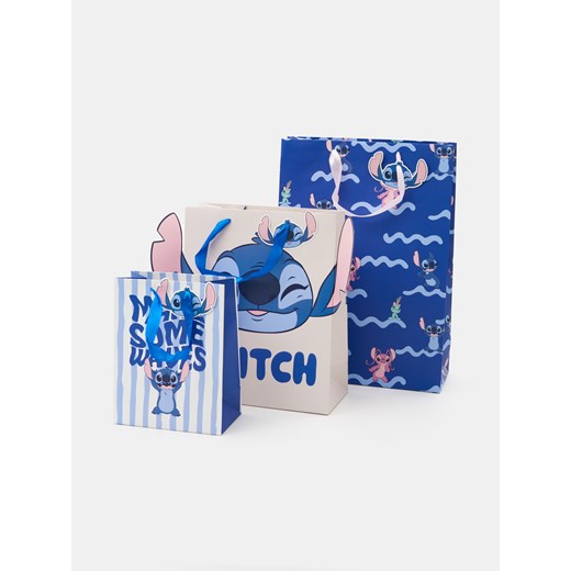 Sinsay - Torby prezentowe 3 pack Stitch - wielobarwny Sinsay One Size Sinsay