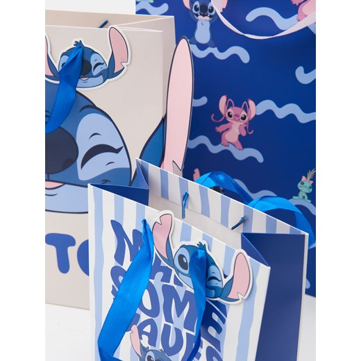 Sinsay - Torby prezentowe 3 pack Stitch - wielobarwny Sinsay One Size Sinsay