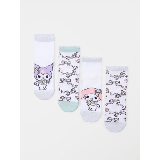 Sinsay - Skarpetki 4 pack Hello Kitty - wielobarwny ze sklepu Sinsay w kategorii Skarpetki dziecięce - zdjęcie 184040493