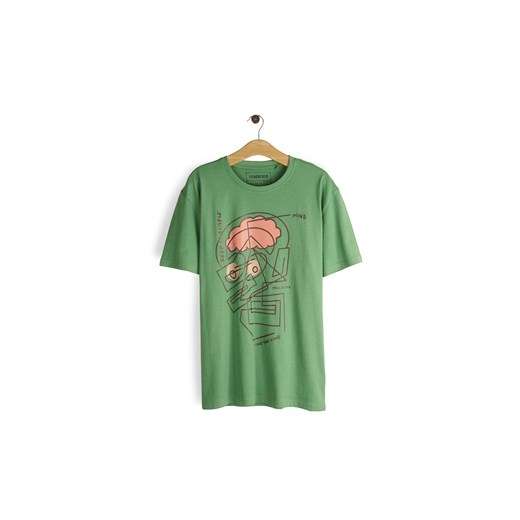GATE Bawełniana koszulka z nadrukiem S ze sklepu gateshop w kategorii T-shirty męskie - zdjęcie 184041563