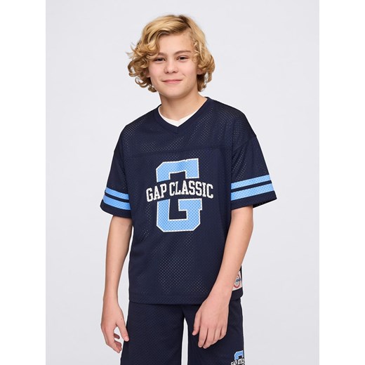 GAP Koszulka w kolorze granatowym ze sklepu Limango Polska w kategorii T-shirty chłopięce - zdjęcie 184041670