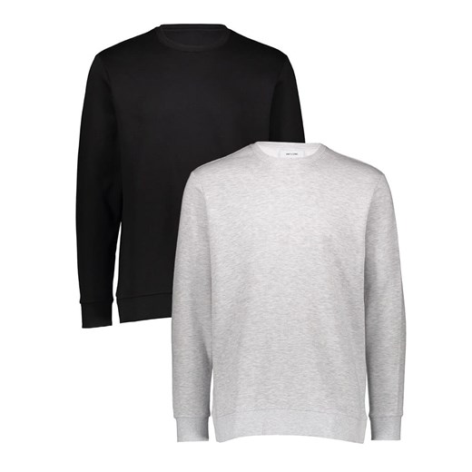 ONLY &amp; SONS Bluzy (2 szt.) w kolorze czarnym i szarym ze sklepu Limango Polska w kategorii Bluzy męskie - zdjęcie 184041773