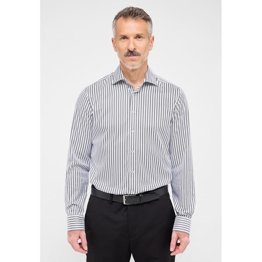 Eterna Koszula - Slim fit - w kolorze szaro-białym ze sklepu Limango Polska w kategorii Koszule męskie - zdjęcie 184041970