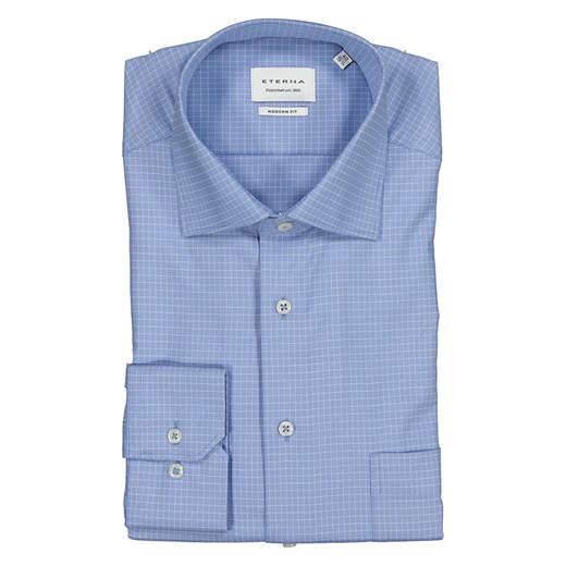 Eterna Koszula - Modern fit - w kolorze niebiesko-białym ze sklepu Limango Polska w kategorii Koszule męskie - zdjęcie 184041982
