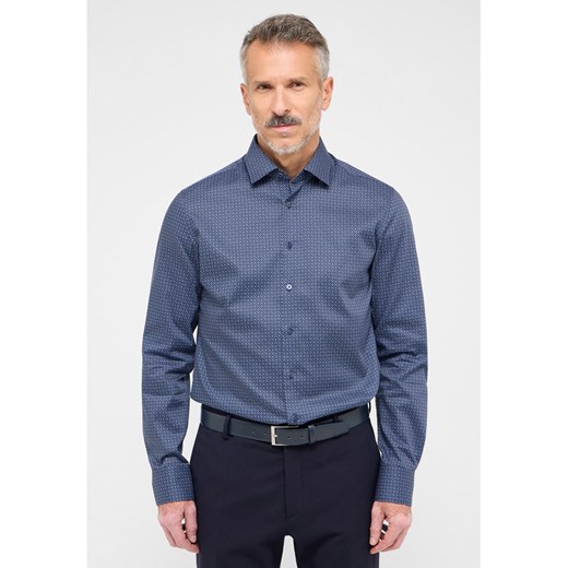 Eterna Koszula - Slim fit - w kolorze granatowym ze sklepu Limango Polska w kategorii Koszule męskie - zdjęcie 184041984