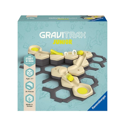 Ravensburger GraviTrax Junior - Starter-Set S Start and Run - 3+ ze sklepu Limango Polska w kategorii Zabawki - zdjęcie 184042982