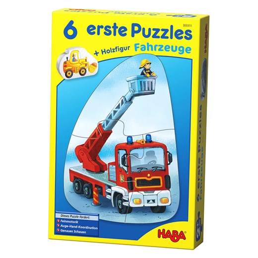 Haba 6-częściowe puzzle &quot;Pojazdy&quot; - 2+ ze sklepu Limango Polska w kategorii Puzzle - zdjęcie 184043610