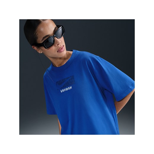 Damski T-shirt piłkarski Nike Chelsea F.C. Supporter - Niebieski ze sklepu Nike poland w kategorii Bluzki damskie - zdjęcie 184044183