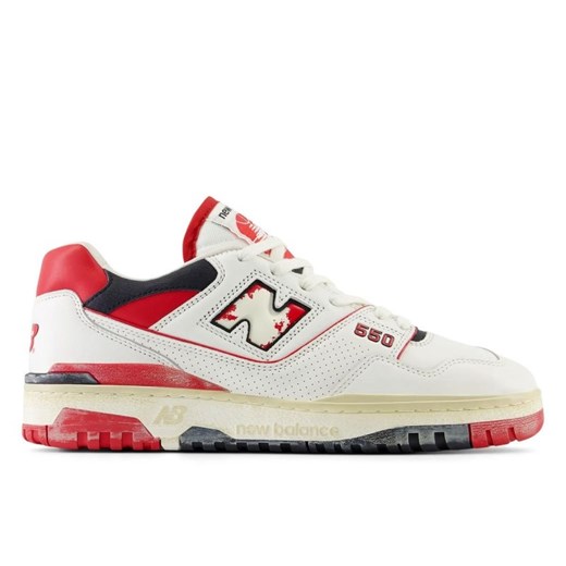 Buty New Balance unisex BB550VGA białe ze sklepu ButyModne.pl w kategorii Buty sportowe damskie - zdjęcie 184044444