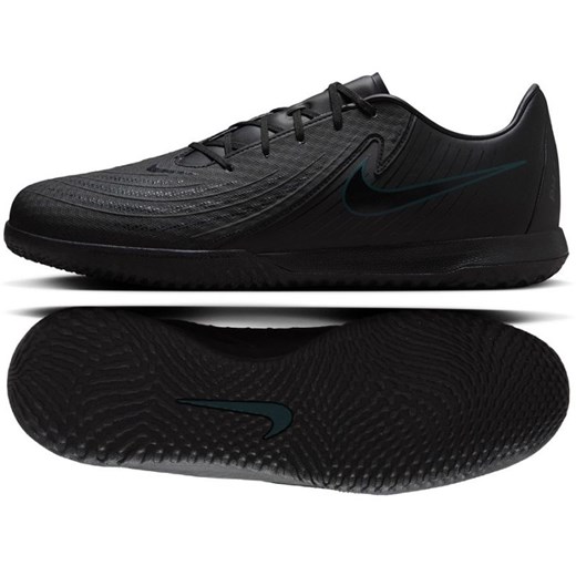 Buty piłkarskie Nike Phantom Gx Ii Academy Ic FJ2581-002 czarne ze sklepu ButyModne.pl w kategorii Buty sportowe męskie - zdjęcie 184044453