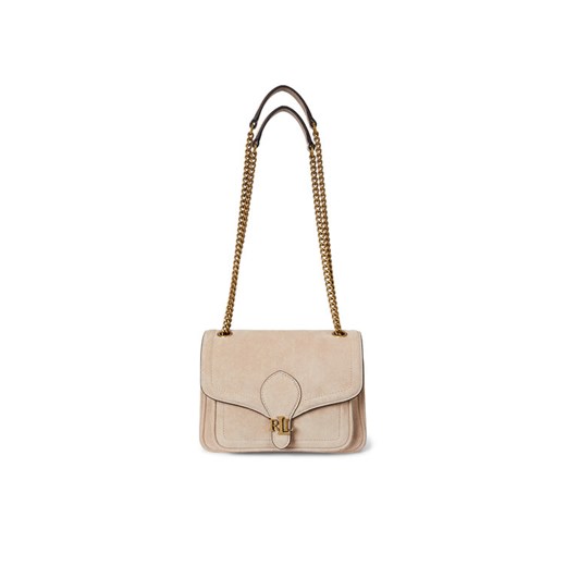 Torebka LAUREN RALPH LAUREN 431974553001 Beżowy ze sklepu eobuwie.pl w kategorii Kopertówki - zdjęcie 184044612