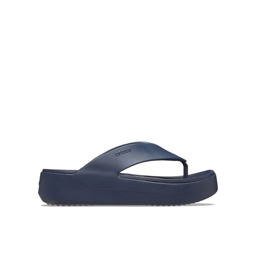 Japonki Crocs Getaway Platform Flip 209410 Granatowy ze sklepu eobuwie.pl w kategorii Klapki damskie - zdjęcie 184044620