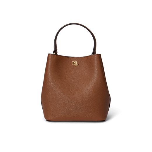 Torebka LAUREN RALPH LAUREN 431969365002 Brązowy ze sklepu eobuwie.pl w kategorii Torby Shopper bag - zdjęcie 184044653
