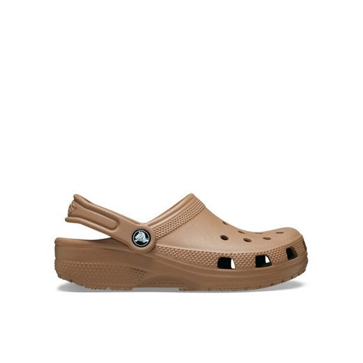 Klapki Crocs Toddler Classic Clog 206990 Brązowy ze sklepu eobuwie.pl w kategorii Klapki dziecięce - zdjęcie 184044664
