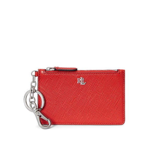 Etui na karty kredytowe LAUREN RALPH LAUREN 432966789006 Czerwony ze sklepu eobuwie.pl w kategorii Etui - zdjęcie 184044691