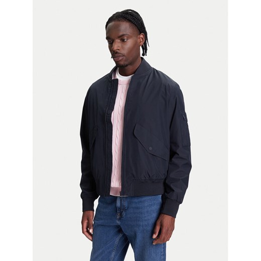Tommy Hilfiger Kurtka bomber MW0MW39629 Granatowy Regular Fit ze sklepu MODIVO w kategorii Kurtki męskie - zdjęcie 184045551