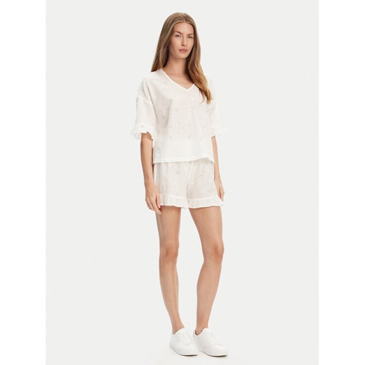 United Colors Of Benetton Piżama 4SHX3P03X Écru Regular Fit ze sklepu MODIVO w kategorii Piżamy damskie - zdjęcie 184045723