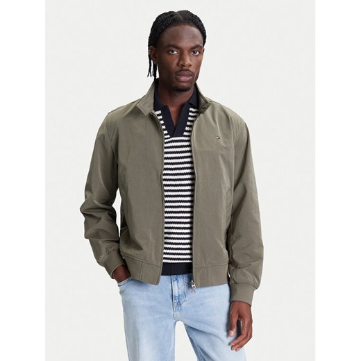 Tommy Hilfiger Kurtka bomber Harrington MW0MW39637 Zielony Regular Fit ze sklepu MODIVO w kategorii Kurtki męskie - zdjęcie 184045740