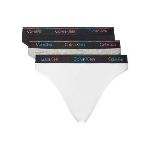 Calvin Klein Underwear Komplet 5 par fig klasycznych LV00QD5323 Kolorowy ze sklepu MODIVO w kategorii Majtki damskie - zdjęcie 184045741