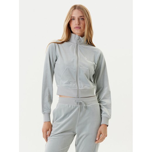 Guess Bluza V3BQ22 K0232 Zielony Regular Fit ze sklepu MODIVO w kategorii Bluzy damskie - zdjęcie 184045782