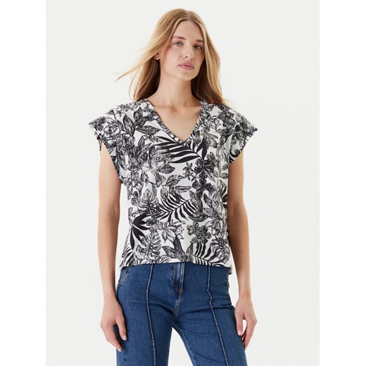 United Colors Of Benetton T-Shirt 3SEBD10AE Szary Relaxed Fit ze sklepu MODIVO w kategorii Bluzki damskie - zdjęcie 184045821