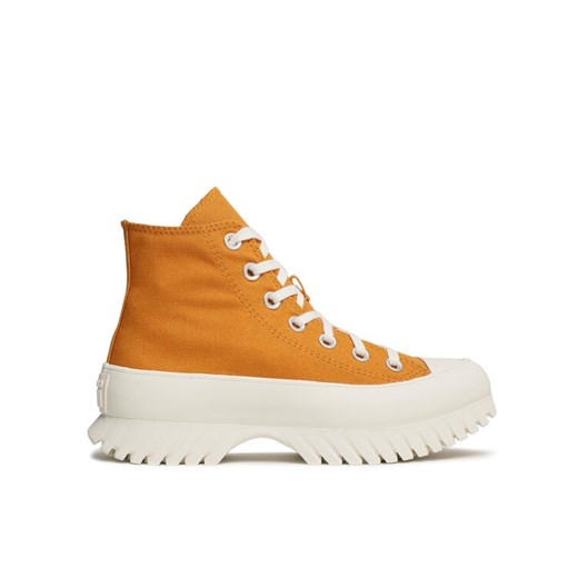 Converse Trampki Chuck Taylor All Star Lugged 2.0 Hi A06022C Żółty ze sklepu MODIVO w kategorii Trampki damskie - zdjęcie 184045822