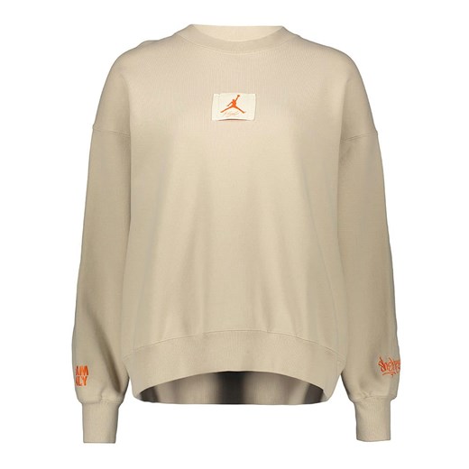 Nike Bluza &quot;Air Jordan x Shelf Life&quot; w kolorze beżowym ze sklepu Limango Polska w kategorii Bluzy damskie - zdjęcie 184048042