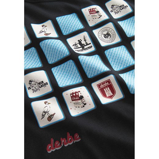 T-shirt męski Derbe z krótkimi rękawami