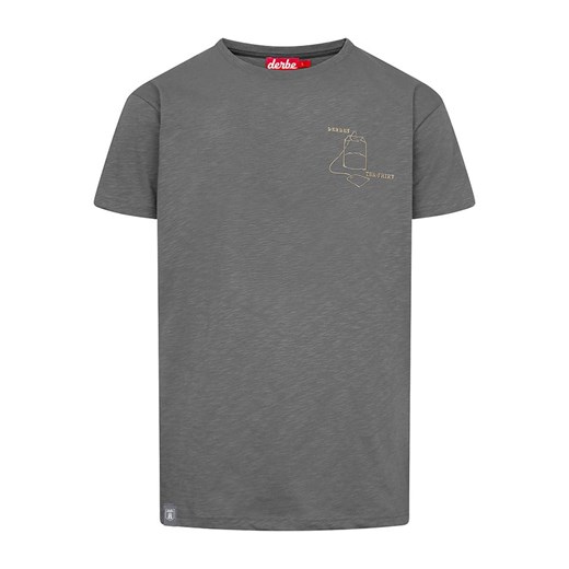 Derbe Koszulka w kolorze antracytowym ze sklepu Limango Polska w kategorii T-shirty męskie - zdjęcie 184048134