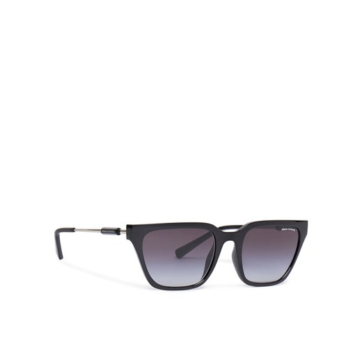 Okulary przeciwsłoneczne Armani Exchange 0AX4158S 81588G Czarny ze sklepu eobuwie.pl w kategorii Okulary przeciwsłoneczne damskie - zdjęcie 184048672