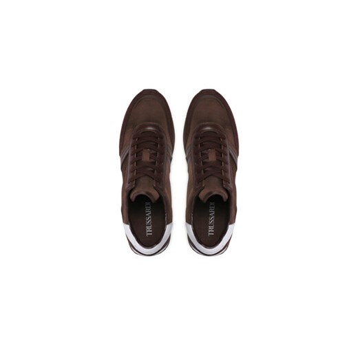 Sneakersy Trussardi 77A00473 Brązowy Trussardi 42 eobuwie.pl